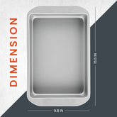 Nonstick Bakeware Baking Pan, Rectangle - 9, 13 Inch